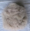 light grey dehaired 100% pure cashmere fiber/pashmina fiber