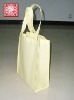 light yellow convenient  foldable shopping bag