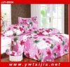 lily flowers printing bedding sets/New design bedclothes