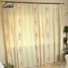 linen/cotton printed simple Flower type curtain