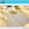 linen/cotton rectangle handmade beige restaurant table mats