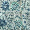 linen embroidered curtain fabric