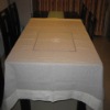 linen embroidery table colth