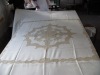 linen lace tablecloth/bedcover