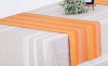 linen stripe table runner