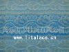 lita M1094 silver stretch lace fabric