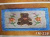 little bear printing 100%polyester single-pad series