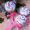 lollipop cake towel