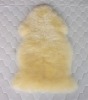 long wool tanned sheepskin