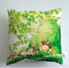 lovely cartoon 100% cotton printed cushion /cushion cover