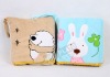 lovely cartoon air conditioning quilt, plush cushion , throw pillow