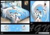 lovers printed romantic bed lines bed sheet set fashion bedding set