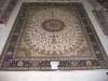 low price high quality hot products persian design turkish knots silk rug