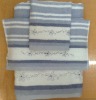 low twist stripe towel set