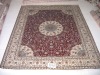 lucky red low price high quality hot products persian design turkish knots silk rug