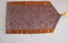 luxurious hotel bed tail towel