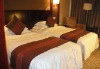 luxurious hotel bed tail towel