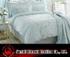 luxury floral embroidery bedding set