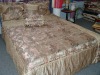 luxury floral jacquard comforter bedding set