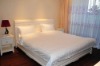 luxury  hotel bed sheet set white