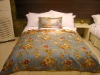 luxury hotel textile, bed linen set