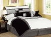 luxury micro suede comforter set