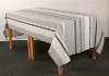 luxury pu coating linen  table cloth