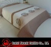 luxury quilted embroidery bedspread set