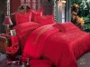 luxury satin bridal beddings design