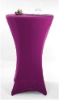 lycra cocktail table cover spandex bistro table cover