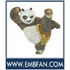 machine embroidery design (panda)