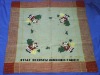 machine embroidery tablecloth