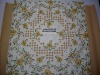 machine embroidery tablecloth