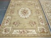 machine-woven hand craft aubusson pattern rug