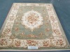 machine-woven hand craft aubusson pattern rug