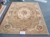 machine-woven hand craft aubusson pattern rug