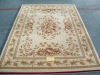 machine-woven hand craft aubusson rug