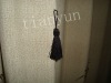 make decorations black fashion polyester Key ring Tassel