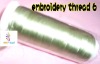 many kinds of embroidery thread