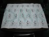 married printed paper tablecloth