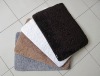 memory microfiber shaggy bathmat