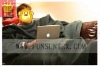 men snuggle blanket
