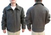 mens 2011 washable pu leather jacket