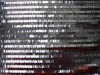 mesh ground-column sequins embroidery