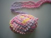 mesh yarn with ping-pong new fancy yarn knitting yarn