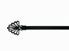 metal curtain pole