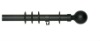 metal curtain pole