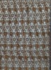 metallic chemical /water-soluble embroidery fabric for dress