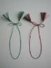 metallic elastic rope with tassel