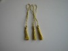 metallic packing tassel